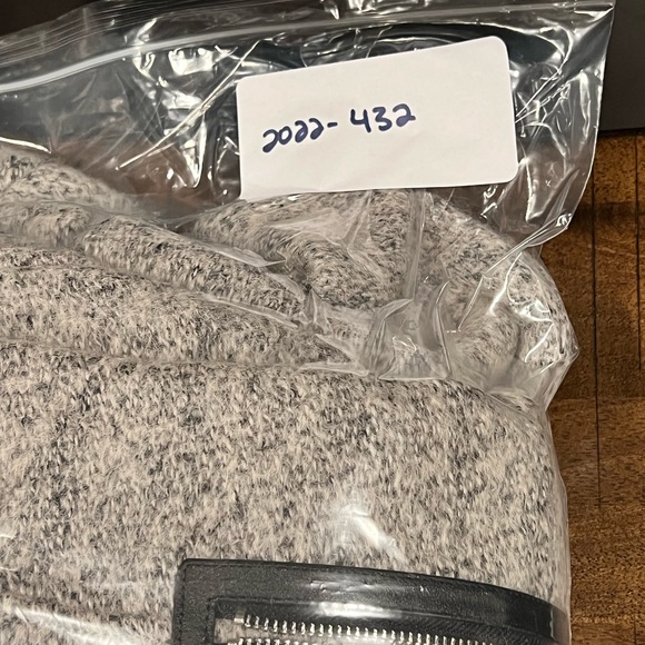 Calvin Klein Women’s Gray Wool Blend Asymmetrical Walker Coat - Picture 15 of 15